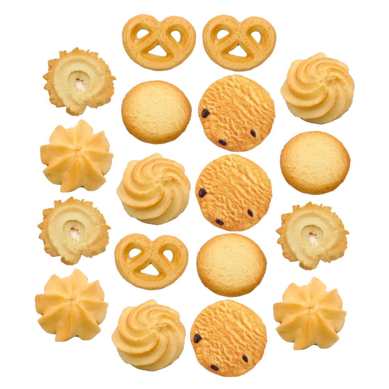 クッキーページ Amazon | Totority 食品サンプル クッキー 18個セット フェイク